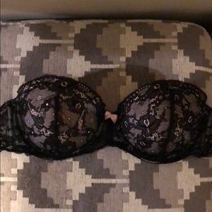 Vs pink strapless bra like new